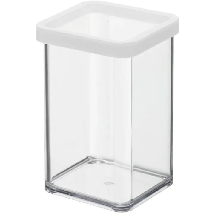 Rotho Premium Loft säilytyspurkki 1,0 l neliö läpinäkyvä