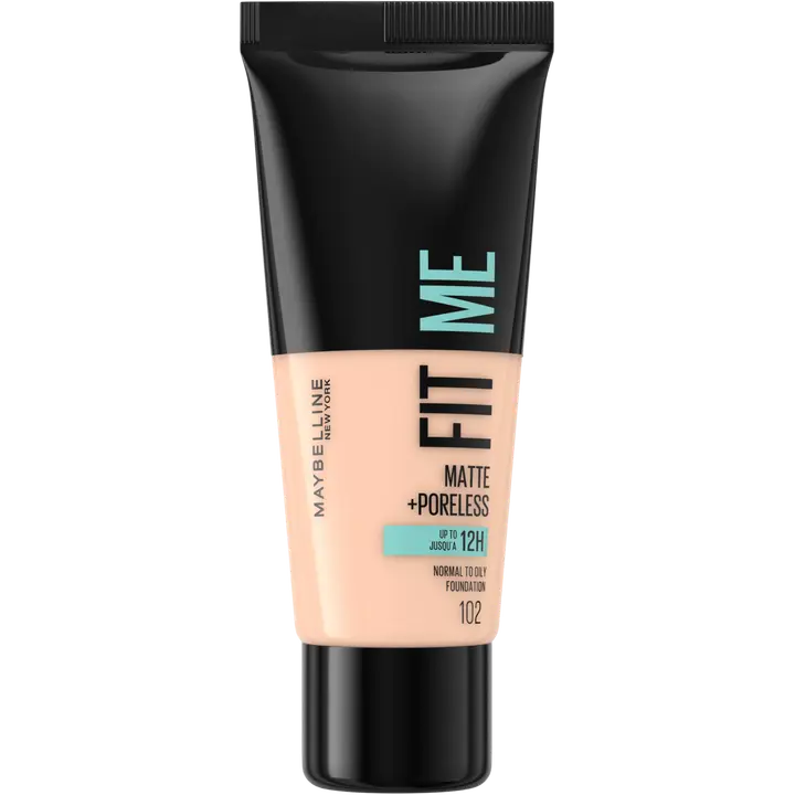 Maybelline jumestuskreem Fit Me Matte+Poreless 102 Fair Ivory