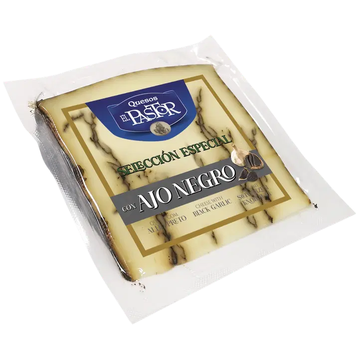 El Pastor kypsytetty juusto mustalla valkosipulilla 200g