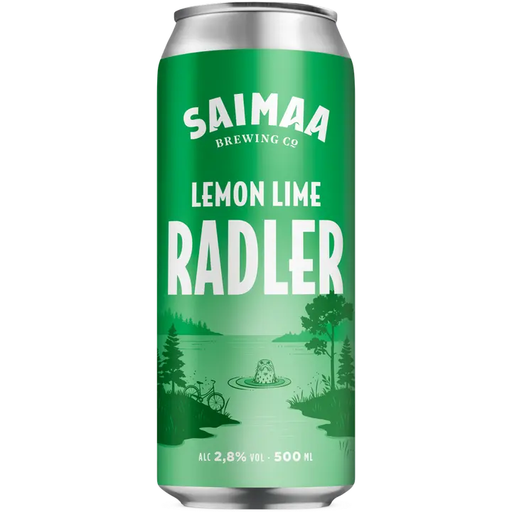 Saimaa Lemon Lime Radler 2,8% 0,5l tölkki