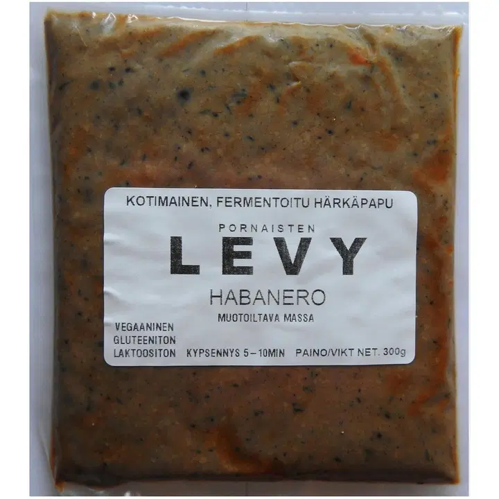 Pornaisten Levy Habanero, muotoiltava kasviproteiinimassa