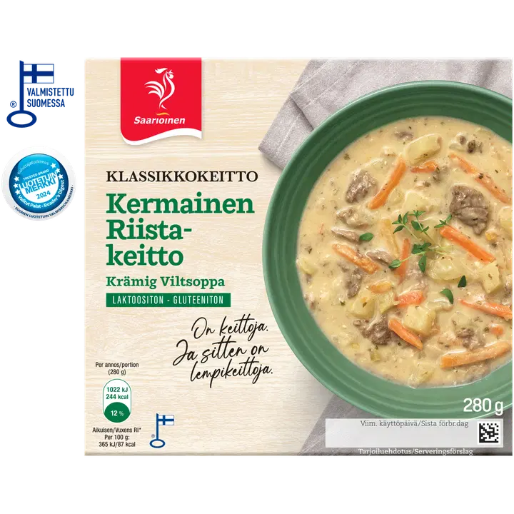 Saarioinen Kermainen riistakeitto 280g