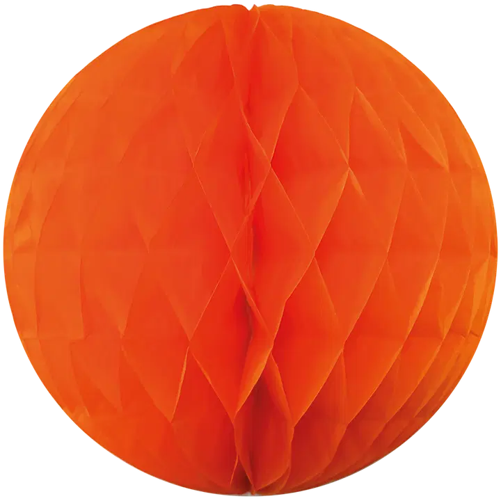Decorata Party Paperihunajakenno 30 cm oranssi