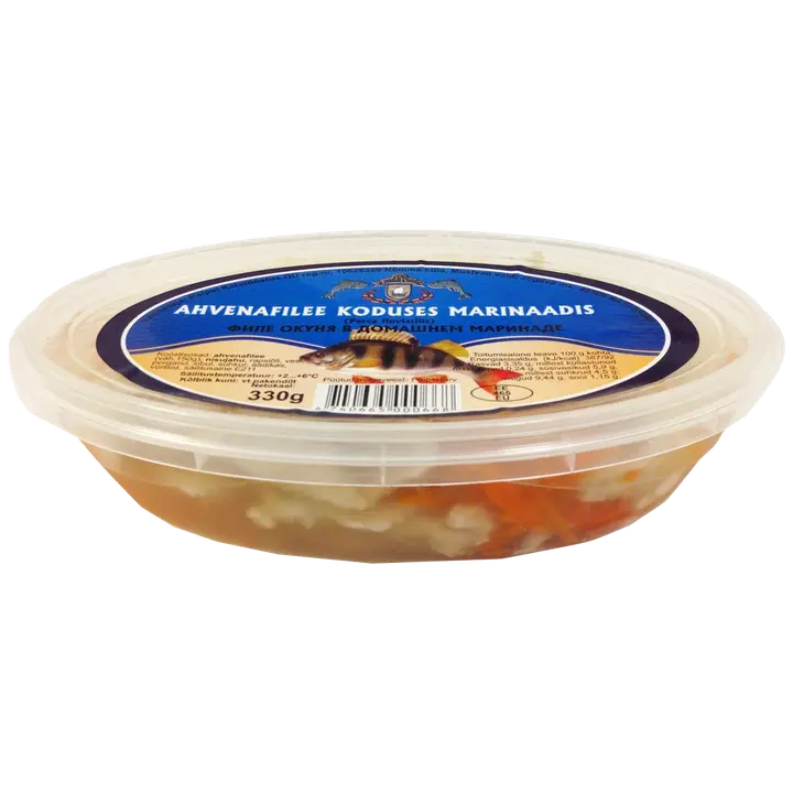 Ahvenafilee kodumarinaadis 330 g