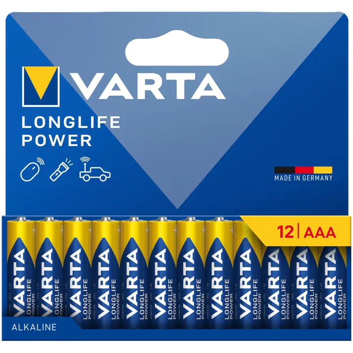 Varta paristo Longlife Power AAA 12-pack