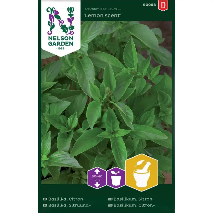 90068 basiilik, sitruuna-, lemon scent