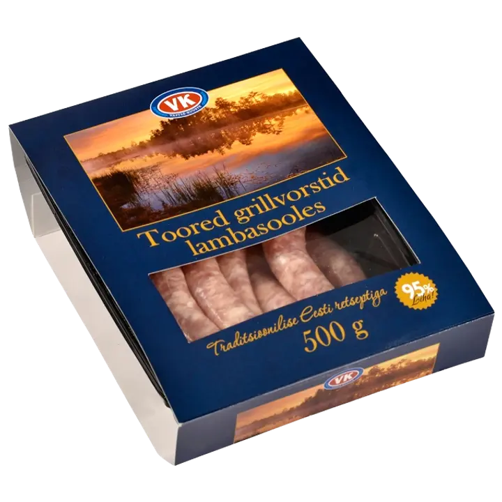 Toored grillvorstid lambasooles 500 g