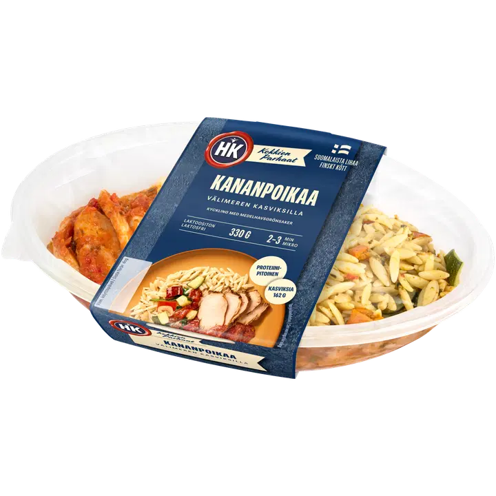 HK Kokkien Parhaat Kananpoikaa Välimeren kasviksilla 330g