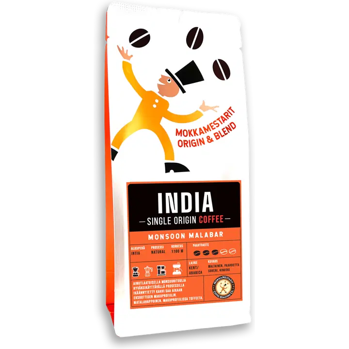 Mokkamestarit India Monsoon Malabar 200g suodatinjauhatus