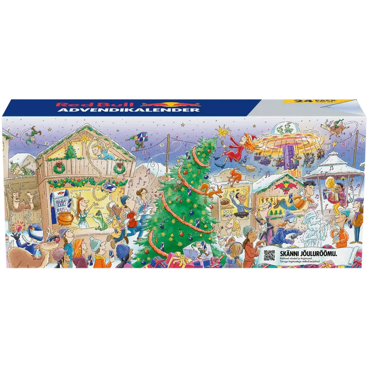 RED BULL advendikalender 2025, energiajook 24x250 ml