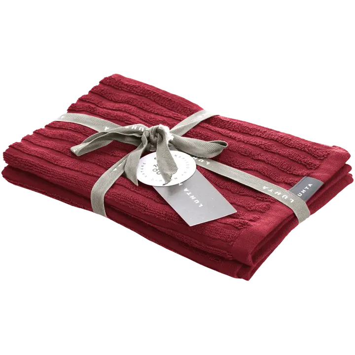 Luhta Home Vieraspyyhesetti Aalto 2X30X50 cm chili