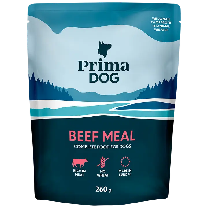 PrimaDog Nauta-ateria 260 g