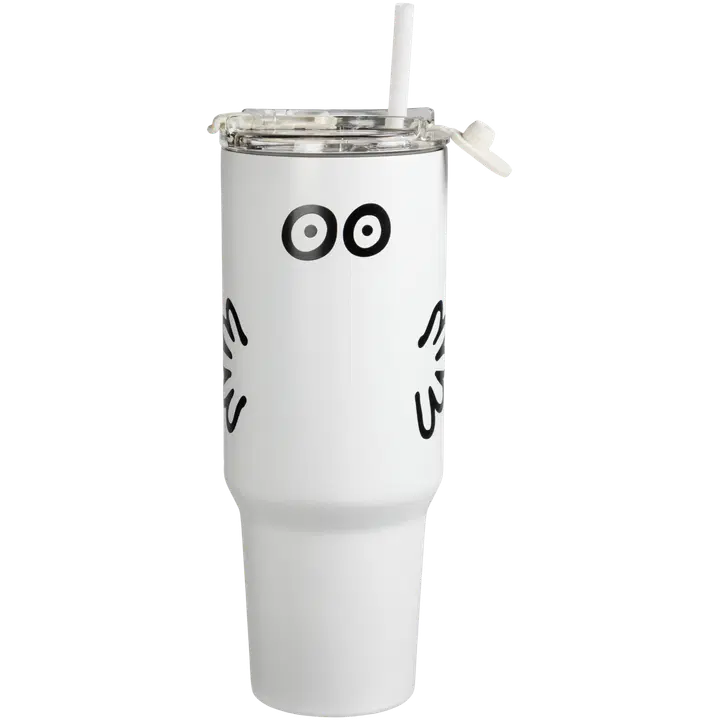 Martinex Muumi termosmuki pillillä 1200ml Hattivatti