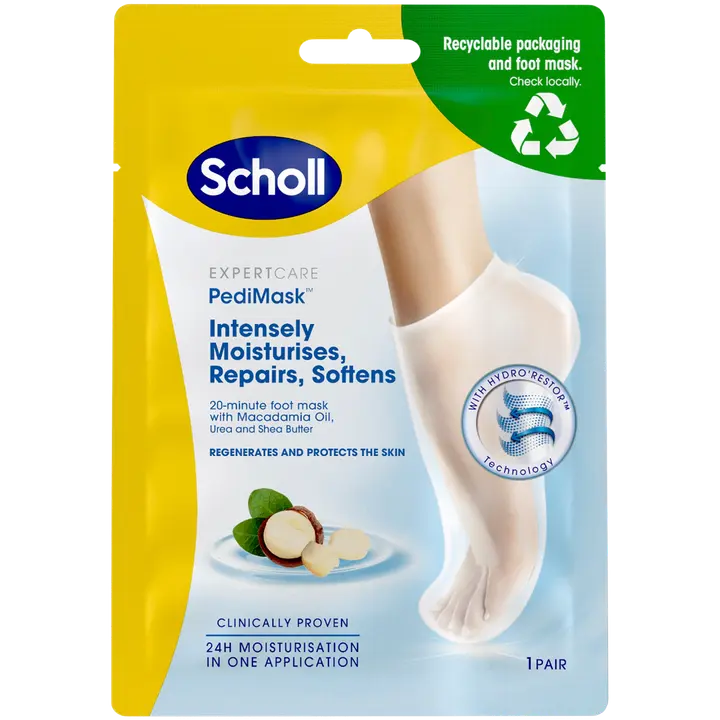 Scholl PediMask jalkanaamio Kosteuttava