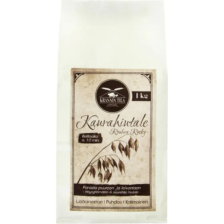 Krannin Tila 1kg kaurahiutale rouhea rocky