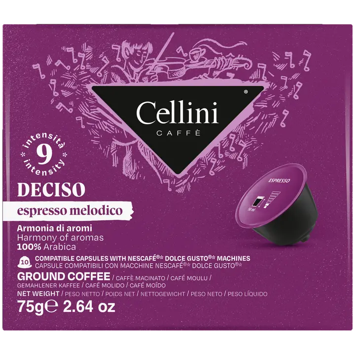 Cellini Dolce Gusto Capsules Deciso kahvikapseli 10 kpl