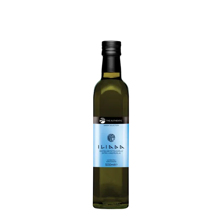 Iliada KREIKKALAINEN EKSTRA-NEITSYTOLIIVIÖLJY 500ML
