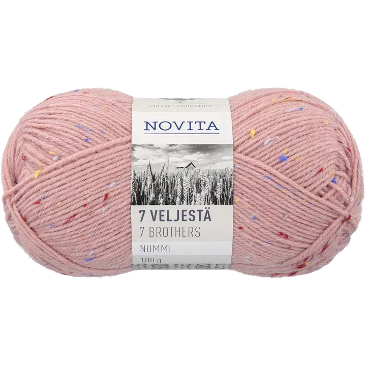 Novita garn 7 Veljestä Nummi 100g 948