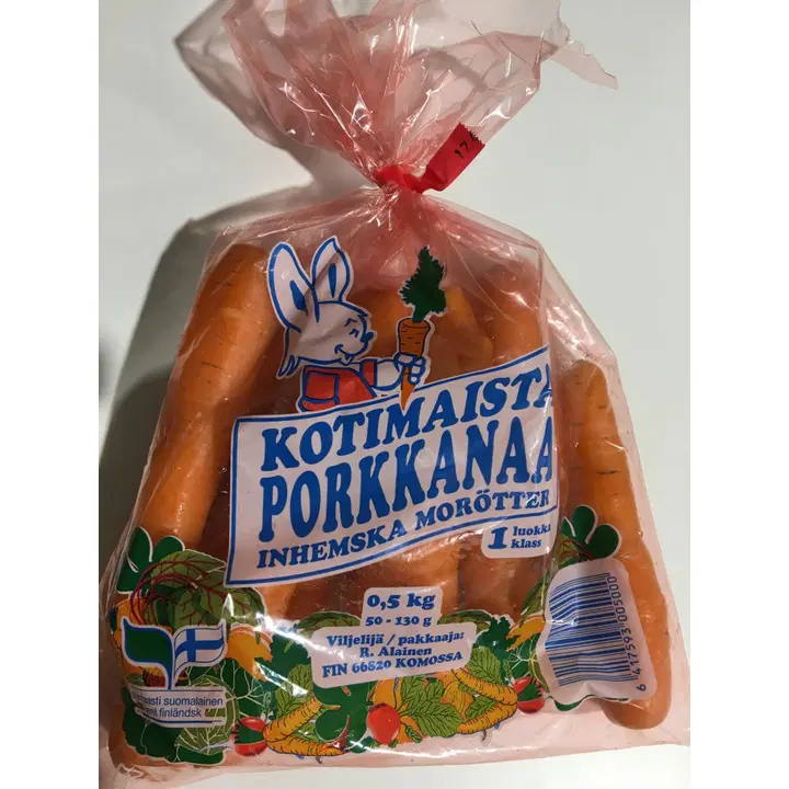 R. Alainen porkkanapussi 500 g