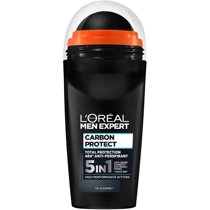 L'Oréal Paris Men Expert Deo Carbon Protect 5in1 roll-on antiperspirantti 50ml