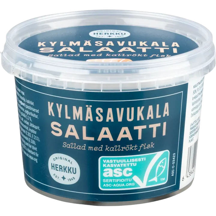 Herkku kylmäsavukalasalaatti 180 g