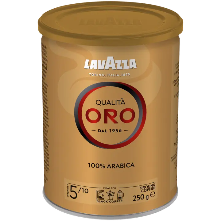 Lavazza jahvatatud kohv Qualita Oro 250g purgis