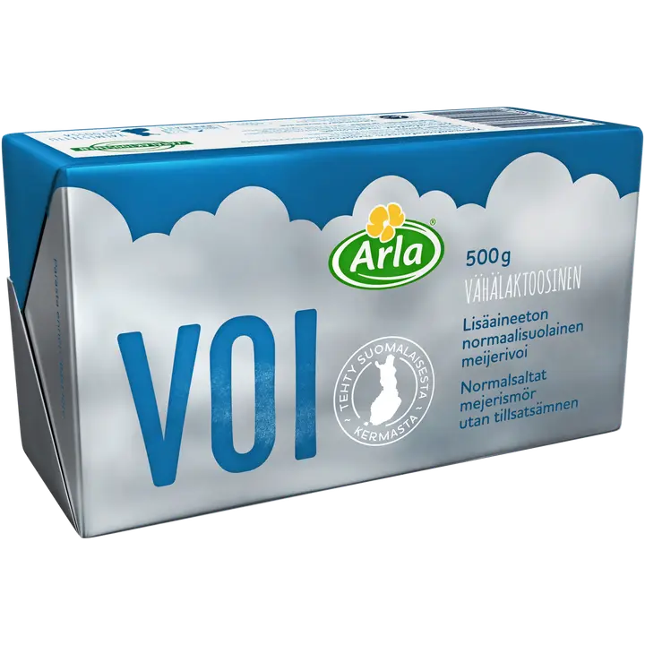 Arla 500 g normaalisuolainen vähälaktoosinen voi