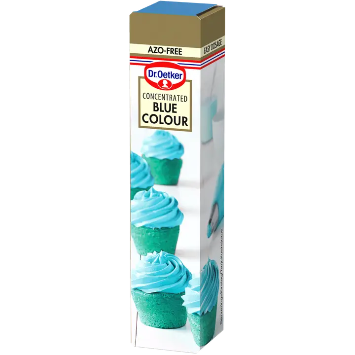 Dr. Oetker Sininen geeliväri 15g