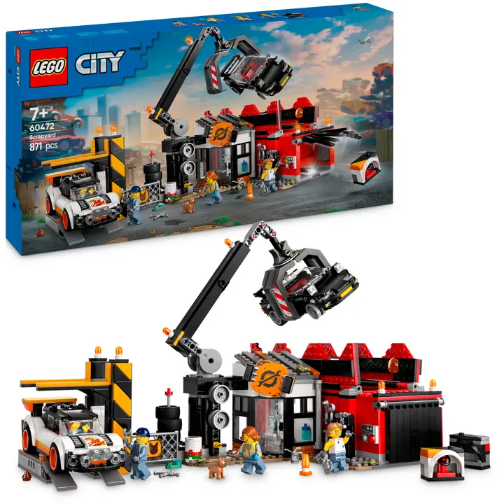 LEGO® My City 60472 Autopurkamo ja autoja