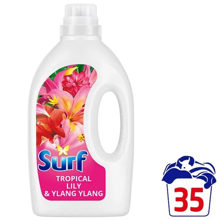 Surf Pyykinpesuneste Tropical Lily & Ylang ylang 1400 ml