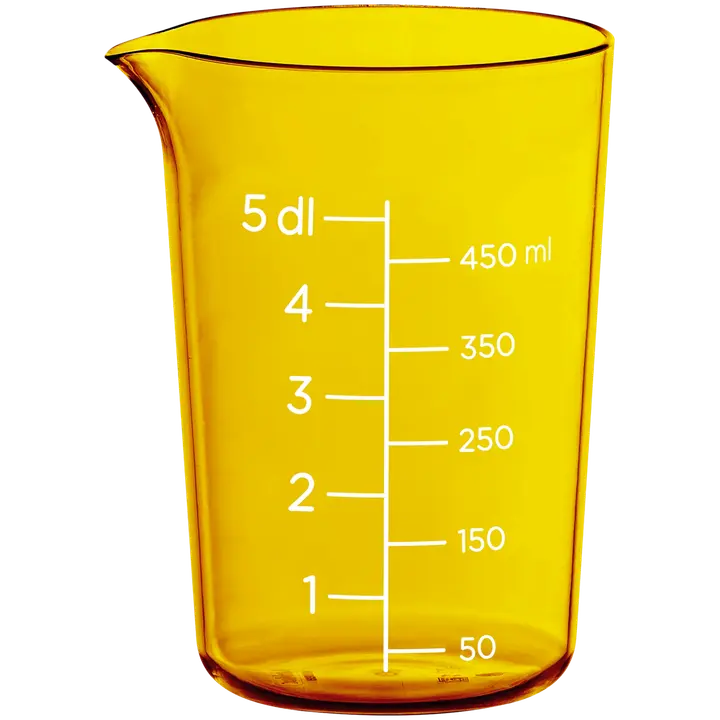 Mõõtekann 0,5 l oranz