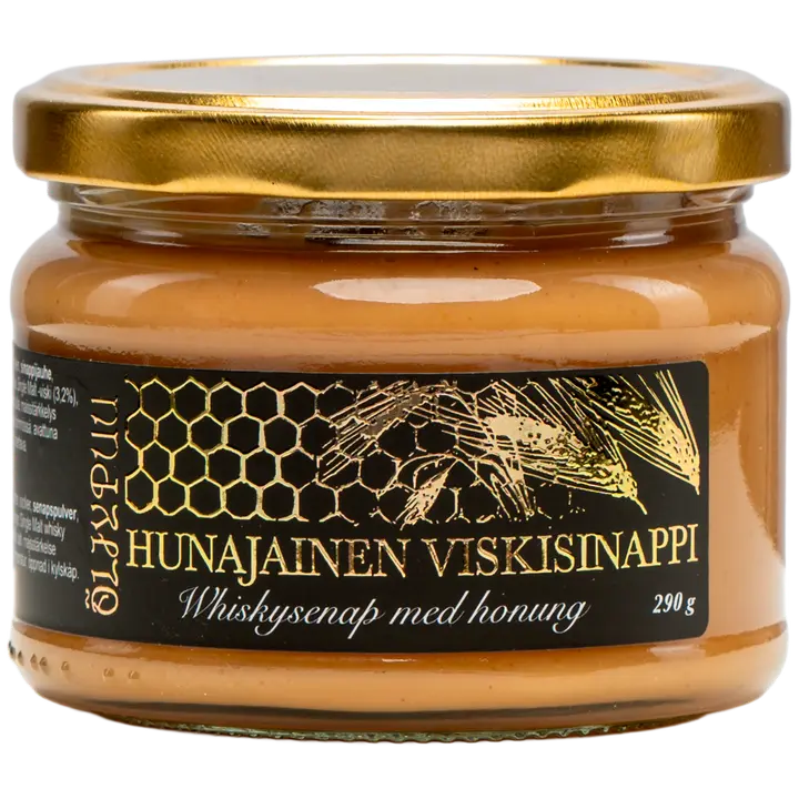 Öljypuun Hunajainen Viskisinappi 290g