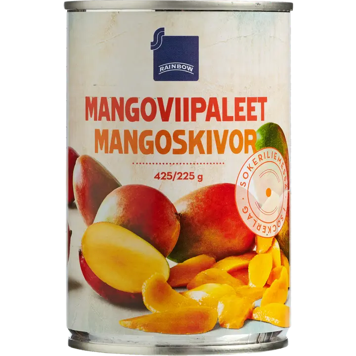 Mangoviilud suhkruleemes 425/225 g