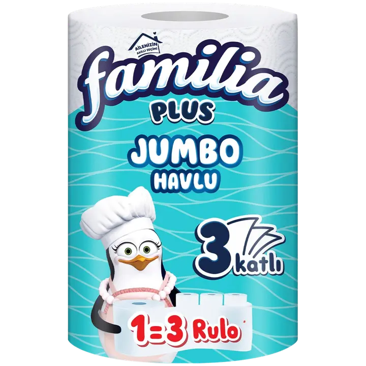 Paberkäterätt Familia Jumbo 3-kihiline 1 rull
