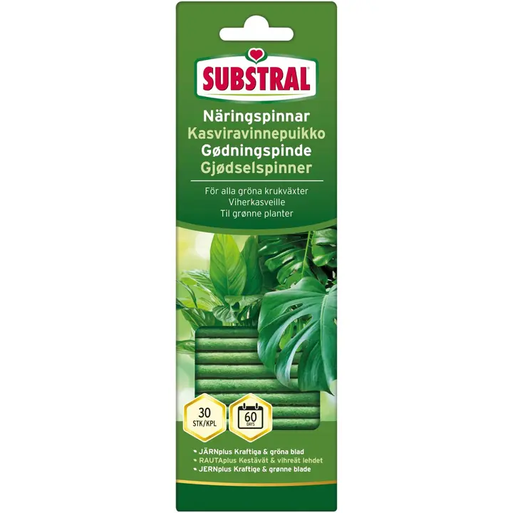 Substral Kasviravinnepuikko viherkasveille 30 kpl