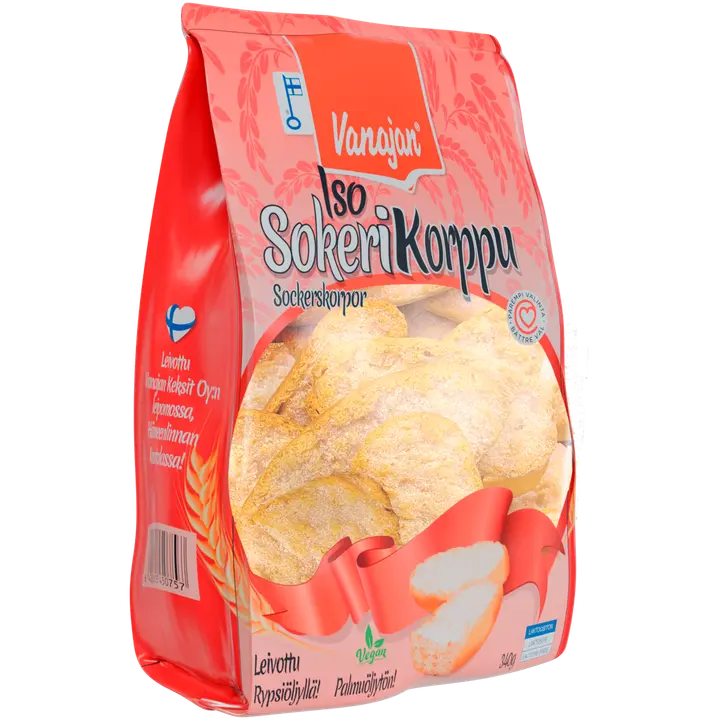 Vanajan Iso Sokerikorppu 340g