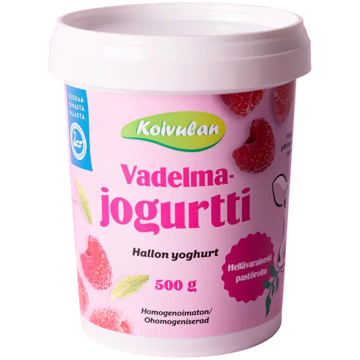 Koivulan Vadelmajogurtti 500 g