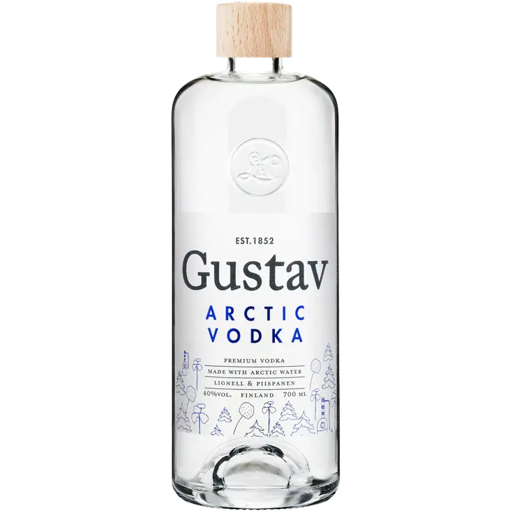 Gustav Arctic vodka 40%vol 700ml