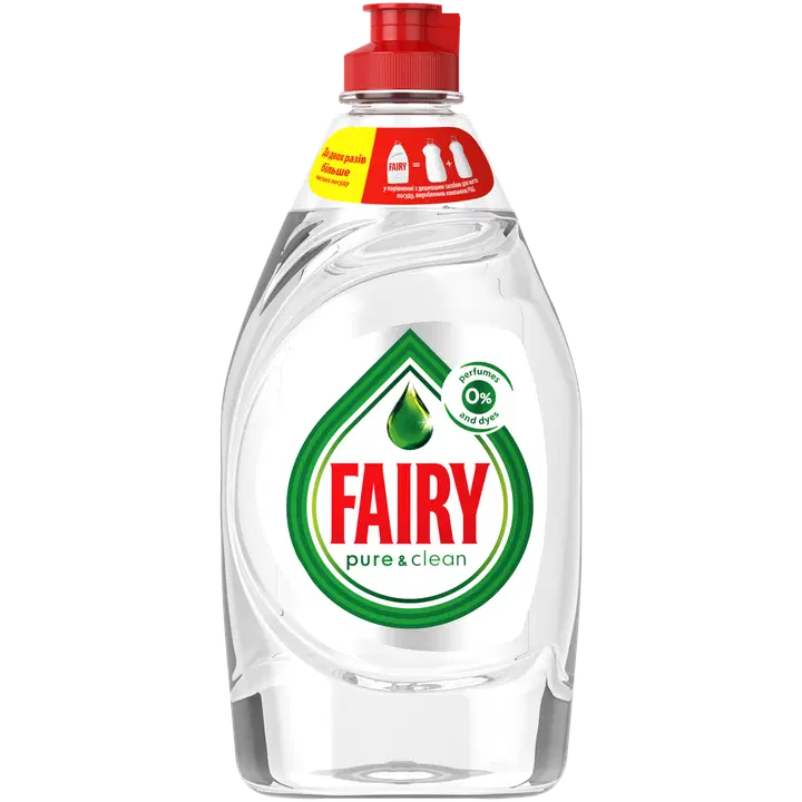 Nõudepesuvahend Fairy Pure&Clean 450ml