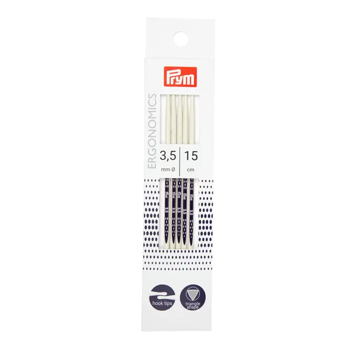 Prym sukkapuikko ergonominen 15cm - 3,5mm