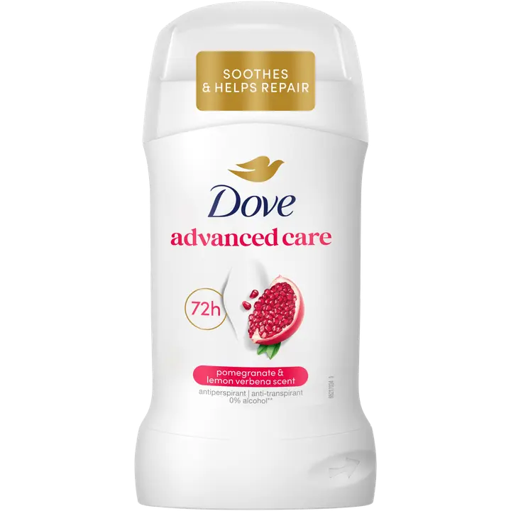 Pulkdeodorant Dove Advanced Care Pomegranate&Lemon Verbana 50ml