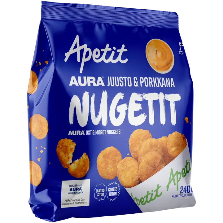 Aura juustu-porgandi nagitsad 240g