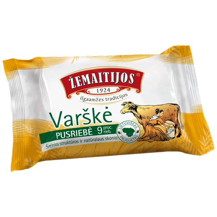 Žemaitijos kohupiim 9% rasva 180g