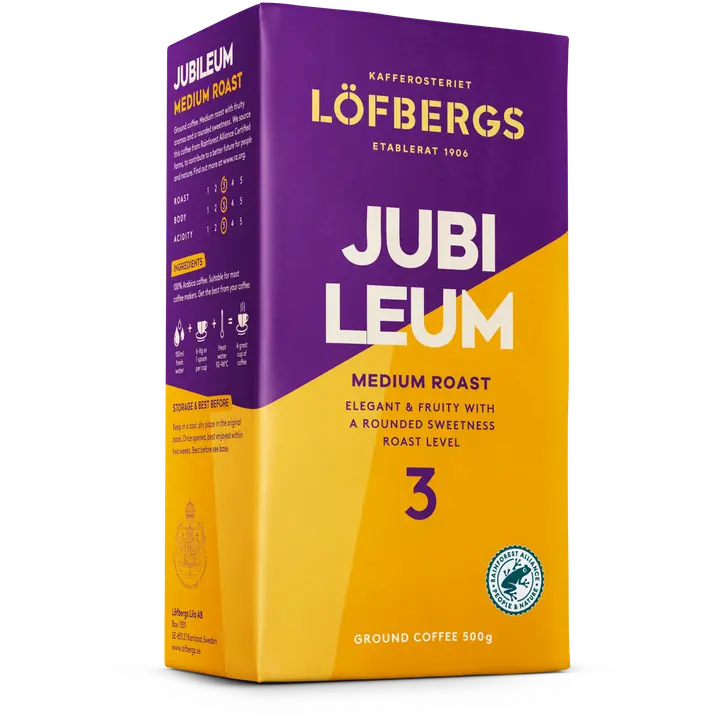 Löfbergs Jubileum Suodatinkahvi 500g Rainforest alliance