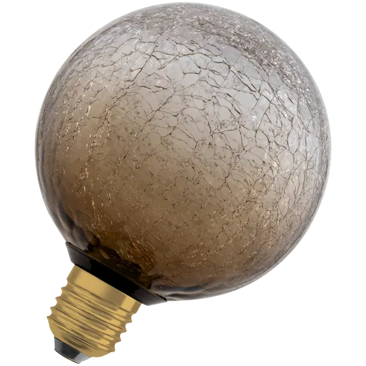Osram LED-sisustuslamppu Decor Cracked Round 3,5W E27 ruskea