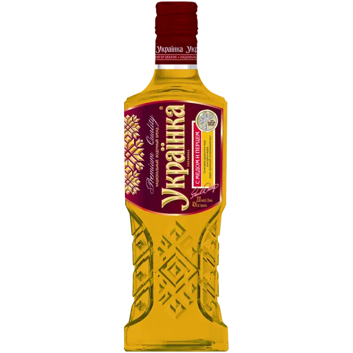 Ukrainka Honey&Pepper Vodka 40%vol 200 ml
