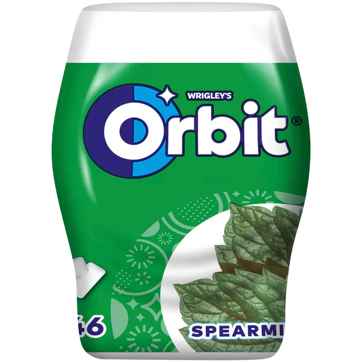 Orbit Spearmint närimiskummid purgis, 64g