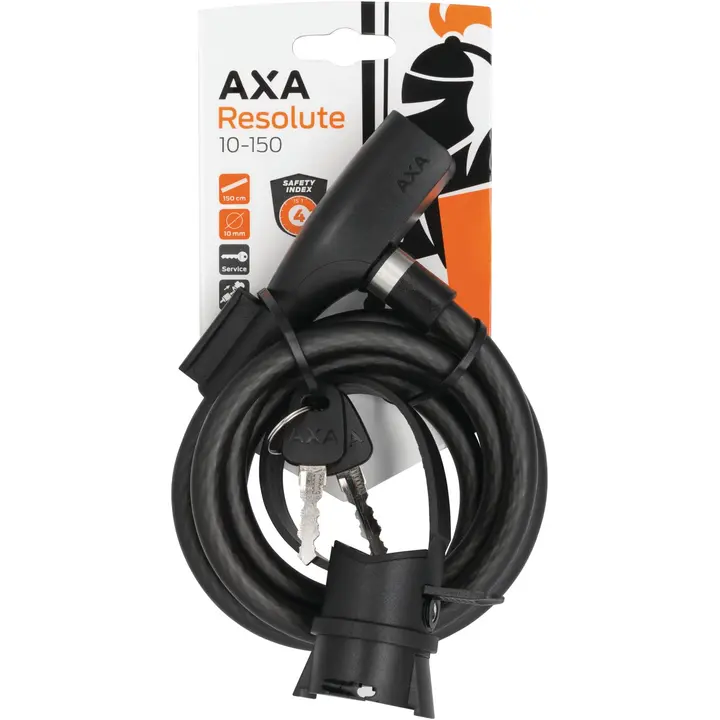 AXA spiraalilukko resolute 10/150