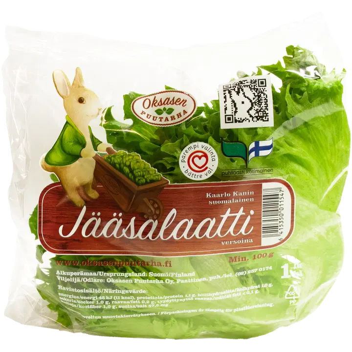 Kaarlo Kanin Jääsalaatin verso 100g pussi