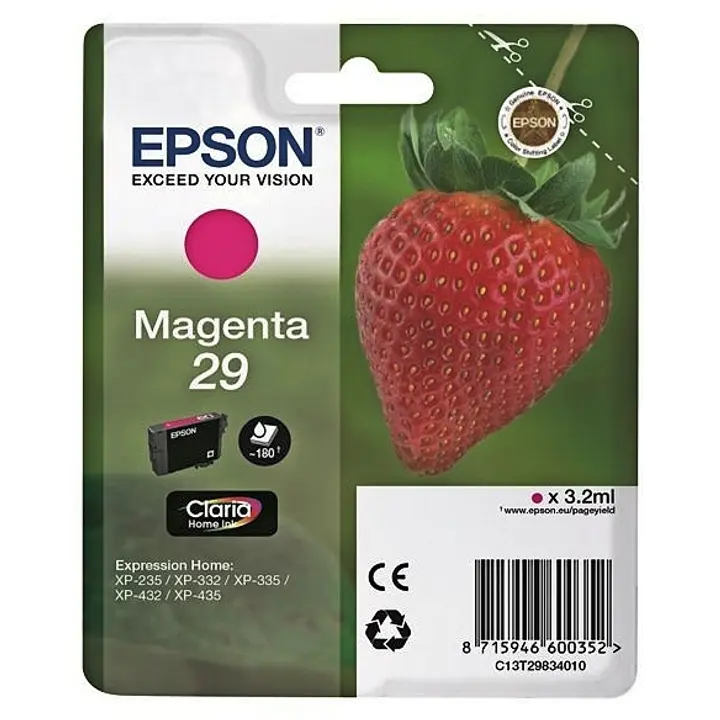 Epson mustepatruuna magenta 29